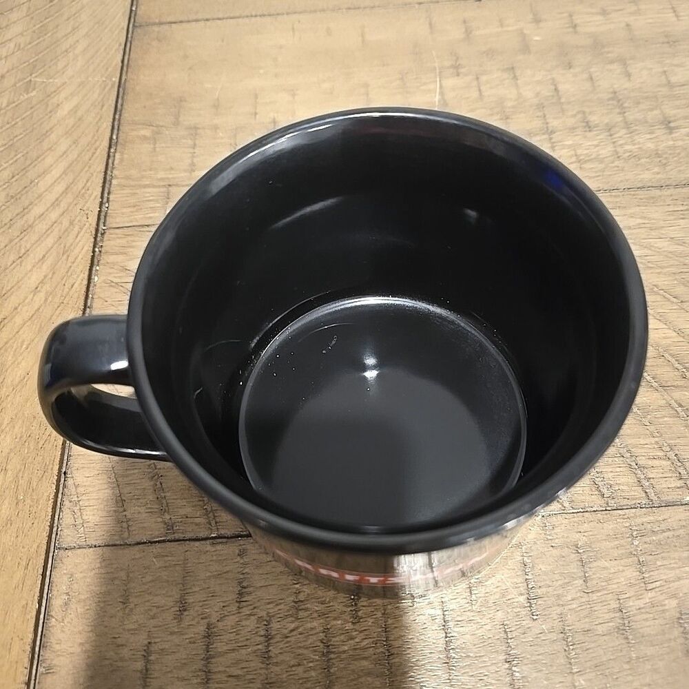 Craftsman Black Ceramic Coffee Mug w/Red Craftsman Logo by Designpac Gifts 16 oz - Picture 2 of 4